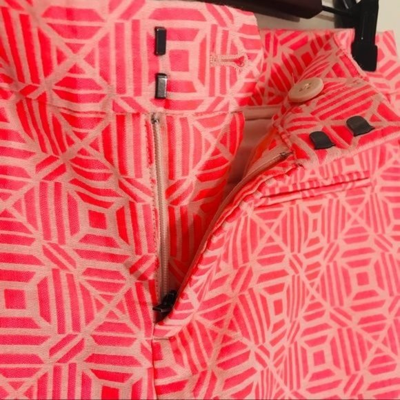 Gap Neon Geometric Jacquard Shorts Size 00 - Picture 4 of 5
